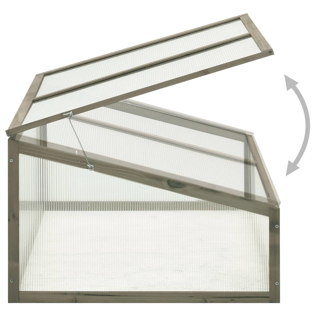 Greenhouse 39.4"x25.6"x15.7" Firwood