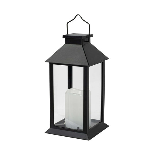 Mainstays Solar Lantern Black