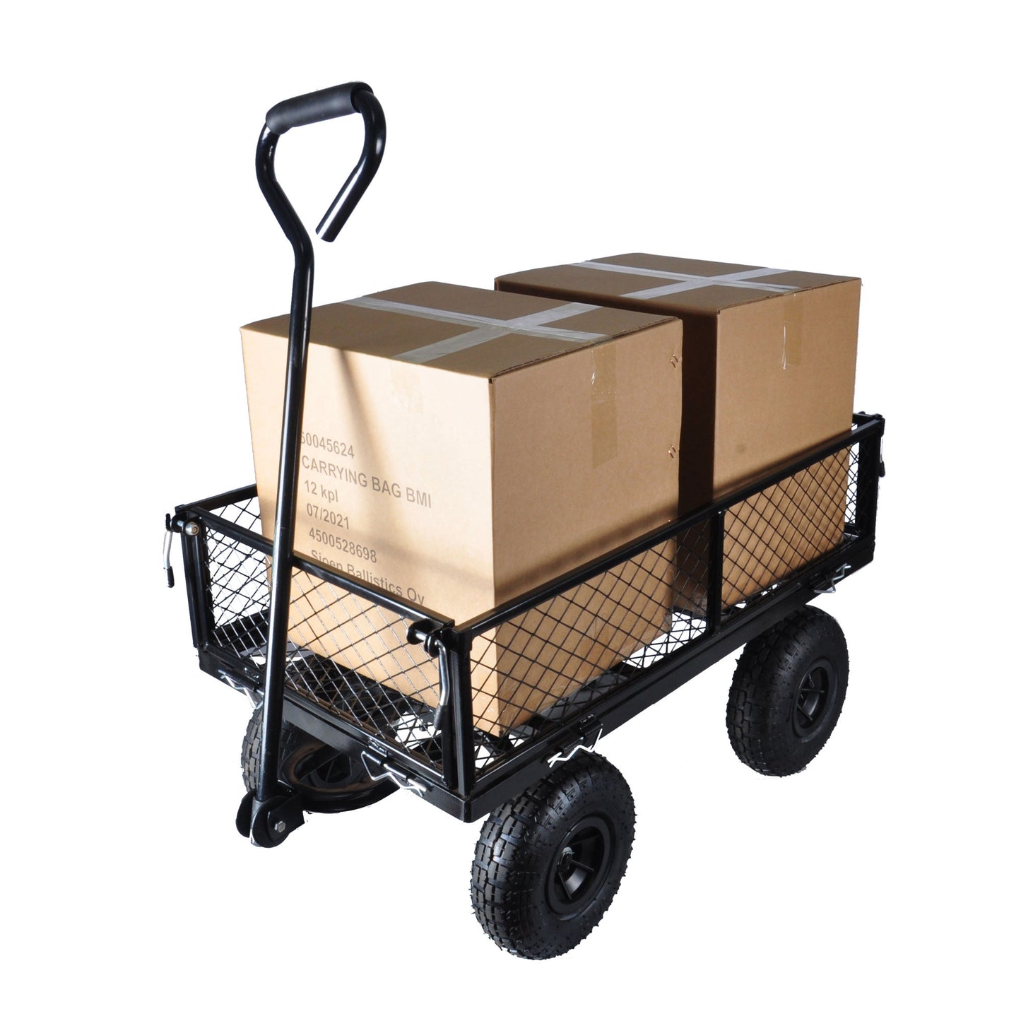 Wagon Cart Garden cart trucks make it easier to transport firewood