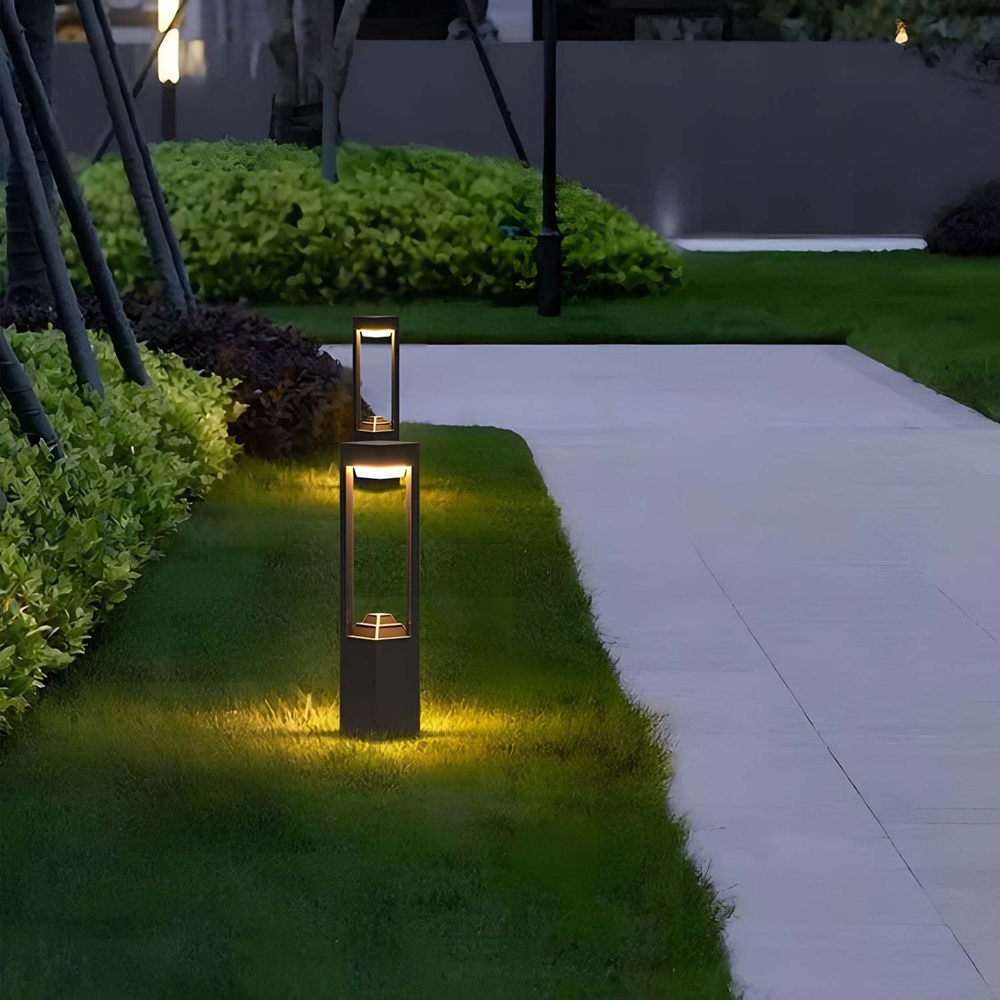 Outdoor Solar Powered Path Lights for Enchanting Yard Illumination