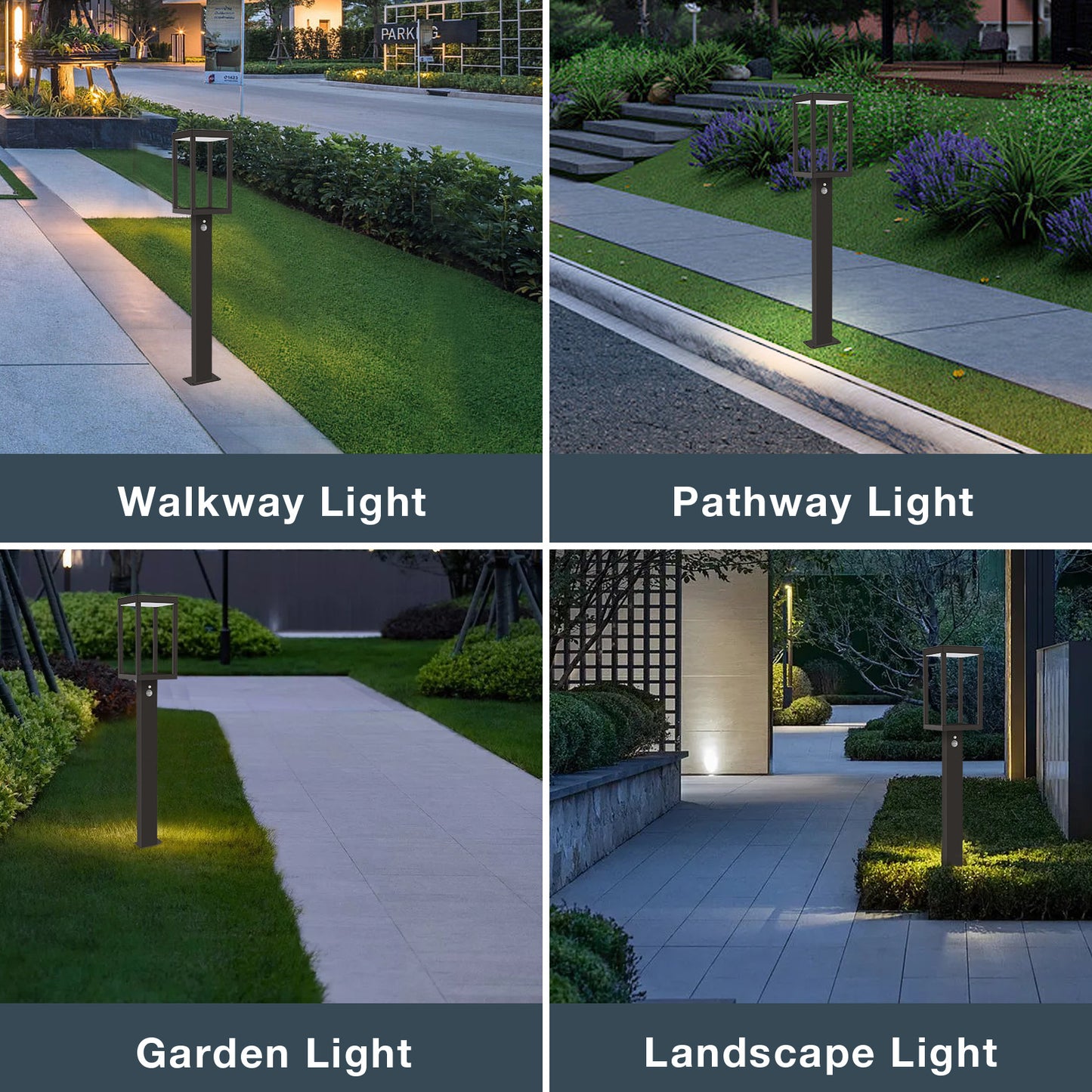 Inowel Solar Outdoor Light Pathway Dusk to Dawn Garden Lighting 22562