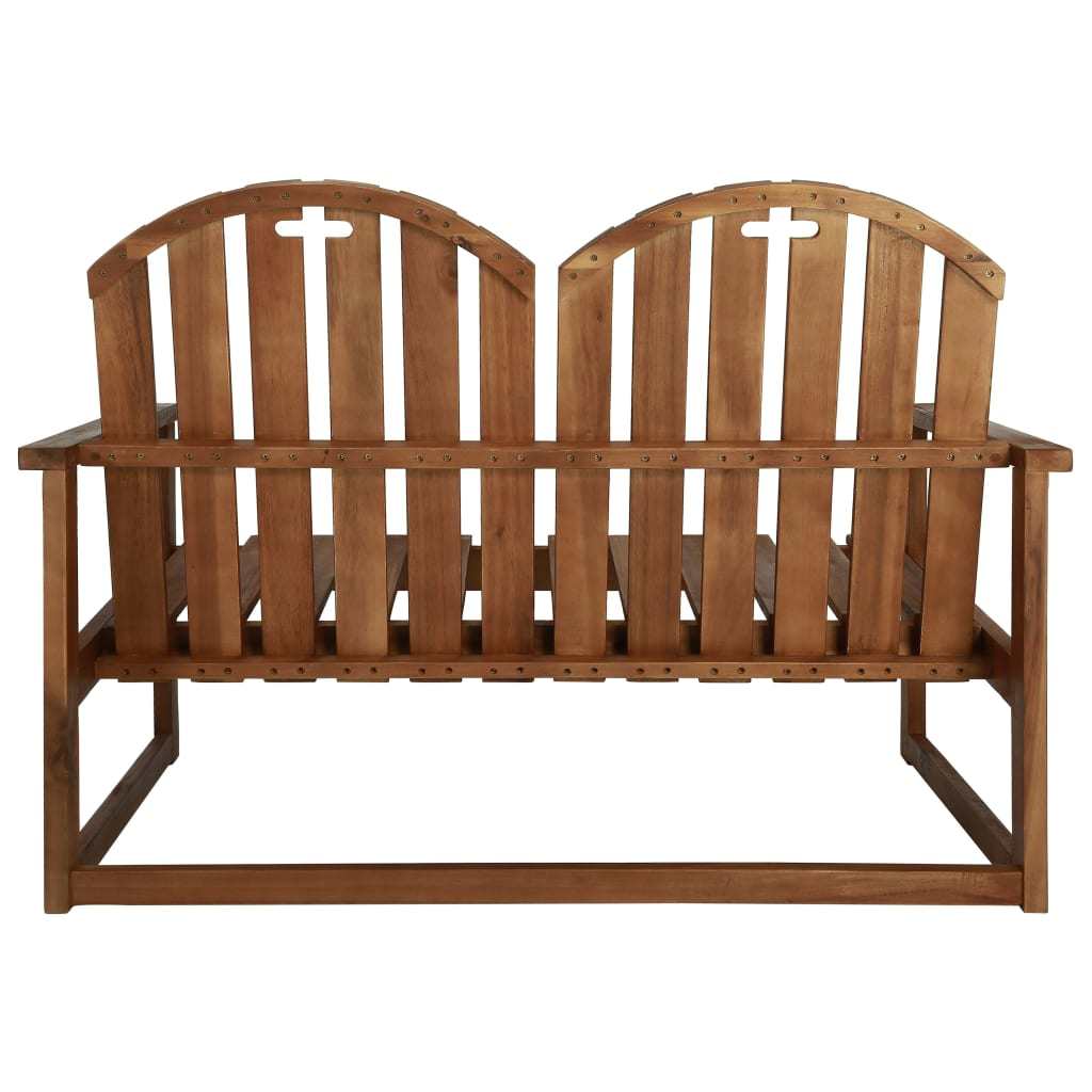 Patio Bench 43.3" Solid Acacia Wood