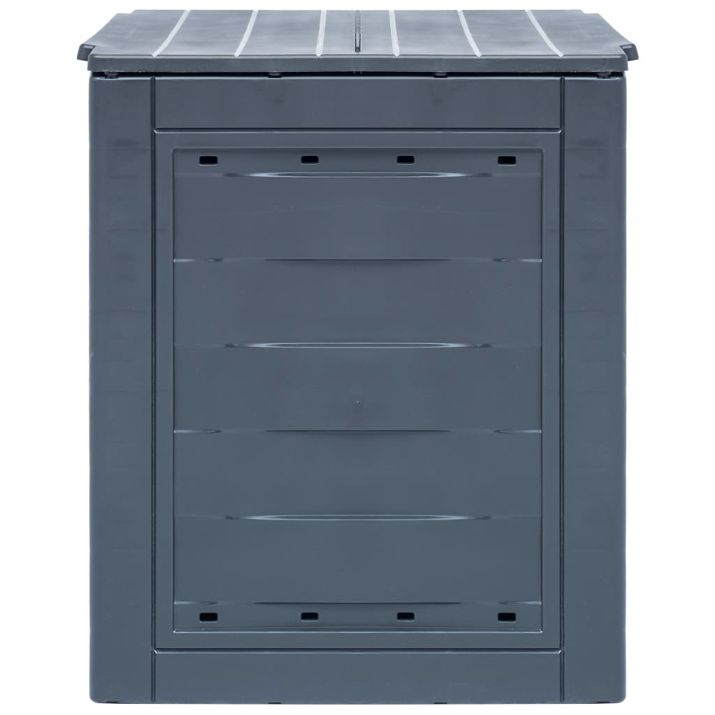 Garden Composters 2 pcs Gray 23.6"x23.6"x28.7" 137.4 gal