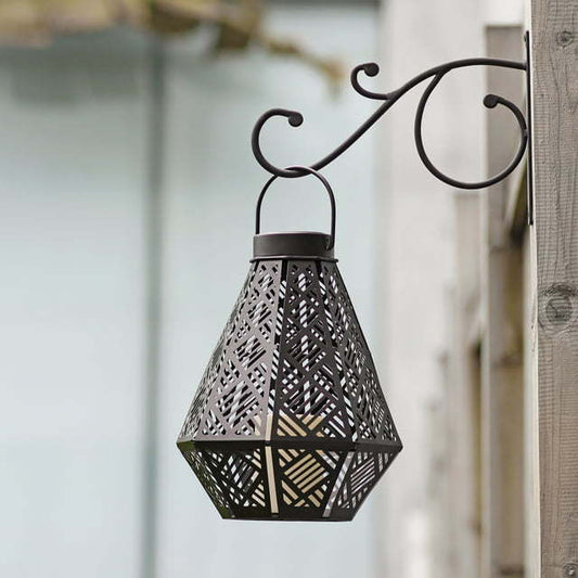 Better Homes & Gardens Powder Coated Solar Outdoor Hanging Lantern