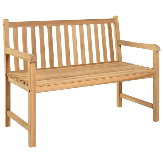 Patio Bench 44.9" Solid Teak Wood