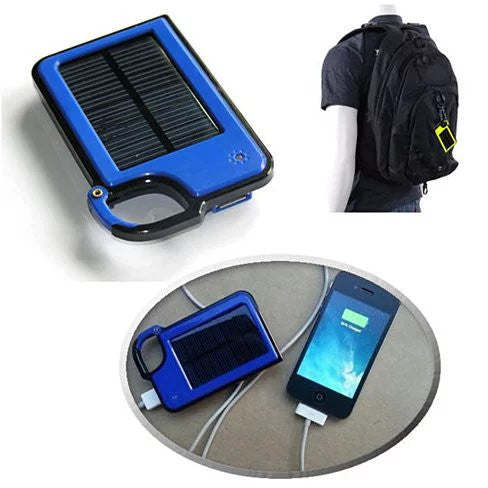 Clip-on Tag Along Solar Charger For Your Smartphone