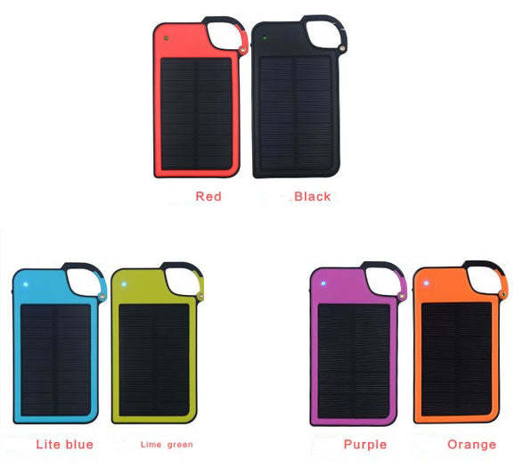 Clip-on Tag Along Solar Charger For Your Smartphone