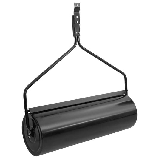 Garden Lawn Roller Black 16.6 gal Iron