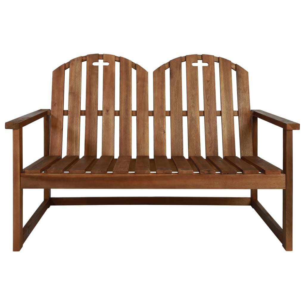 Patio Bench 43.3" Solid Acacia Wood