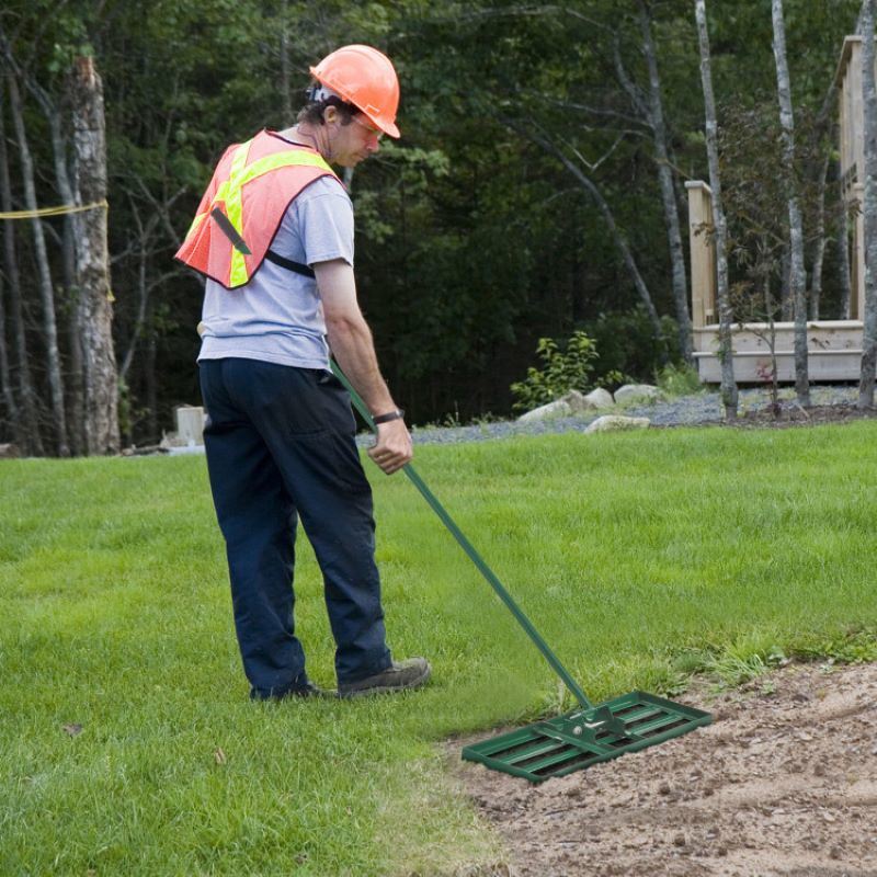 Outdoor Lawn Leveling Rake for Garden & Golf Lawn & Farm