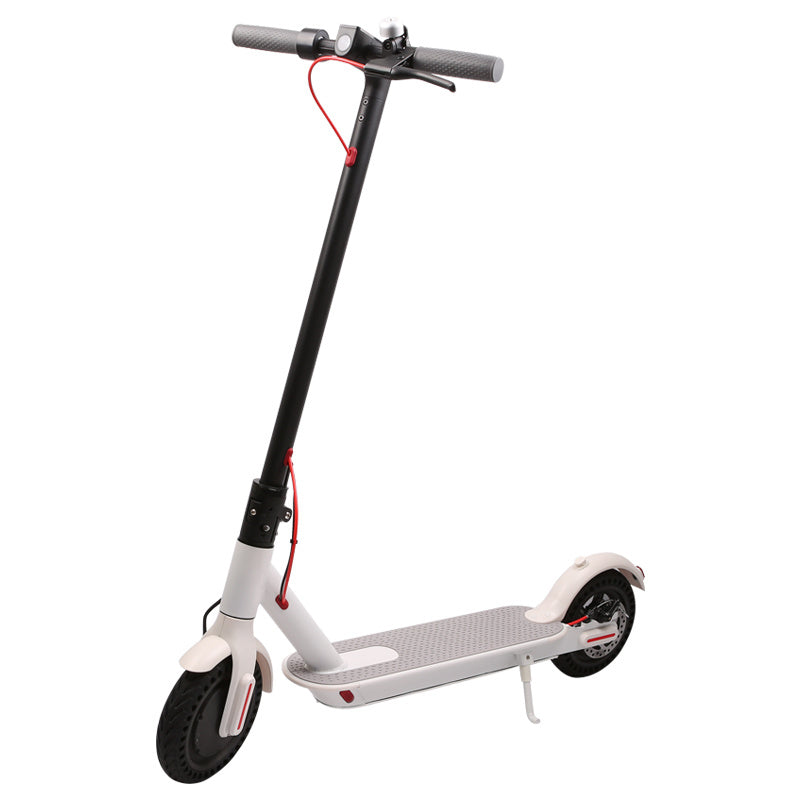 WHOSU J03 PRO Electric Scooter, 8.5"Tires, Up to 17/22 Miles Range, 350W Motor & 19 MPH Portable Folding Commuting Electric Scooter Adults with Double Braking System and App